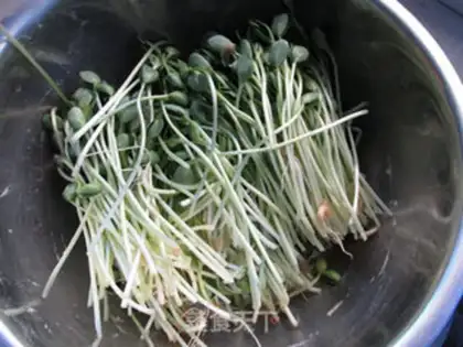 Make The soybeans step 1