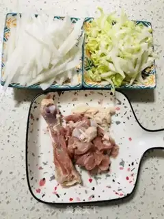 Make Home chicken and vegetable porridge step 0