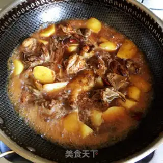 Make Duck stew potatoes step 4