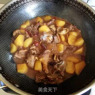 Make Duck stew potatoes step 5