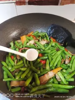 Make Five flowers and four beans step 6