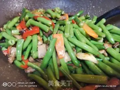 Make Five flowers and four beans step 7