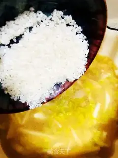 Make Home chicken and vegetable porridge step 5