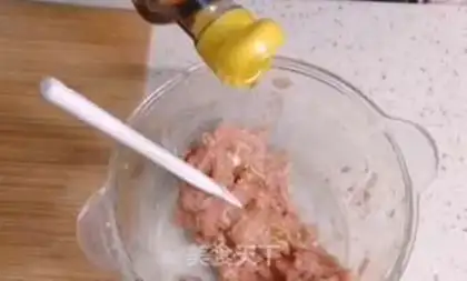 Make A meat dragon roll step 6