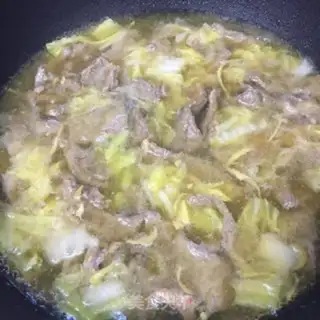 Make Beef cabbage soup step 7