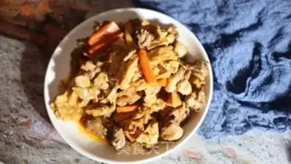 Make Carrot chicken step 8