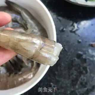 Make Shrimp tail step 1