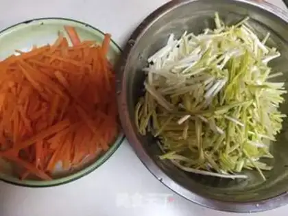 Make ♪ ♪ Yellow and carrot ♪ step 0