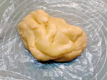 Make Sesame peaches step 3