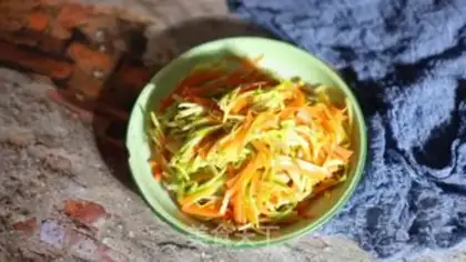 Make ♪ ♪ Yellow and carrot ♪ step 5