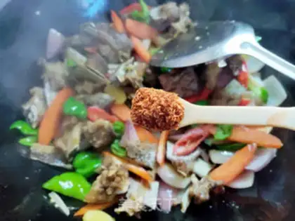 Make Dry pan lamb chops step 8
