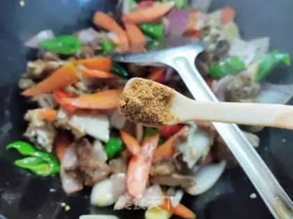 Make Dry pan lamb chops step 9