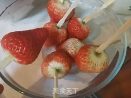 Make Strawberry sugar step 0