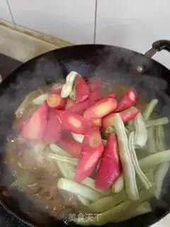 Make Carrot chicken step 3