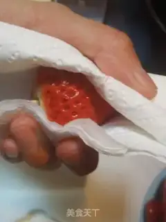 Make Strawberry sugar step 1