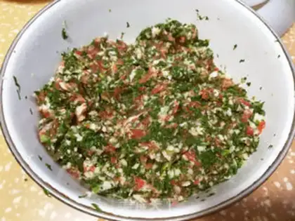 Make Fresh meat and vegetables step 6