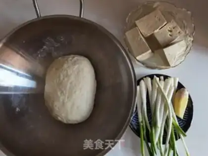 Make Tofu buns step 1