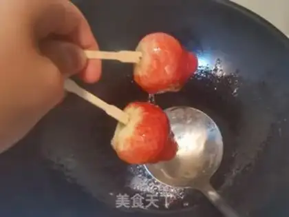 Make Strawberry sugar step 8