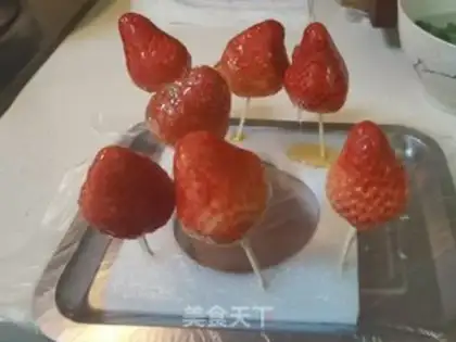 Make Strawberry sugar step 9