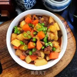 Make Spicy beef stew potatoes step 11