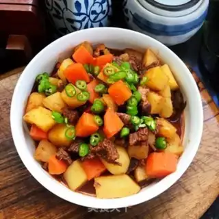 Make Spicy beef stew potatoes step 12