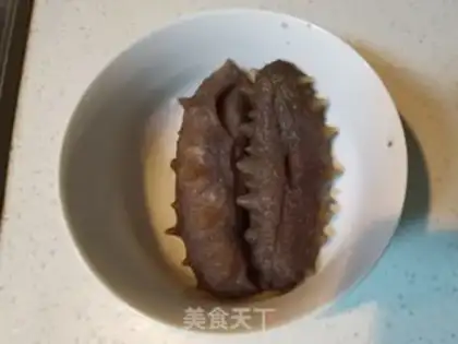 Make Burning sea cucumber step 0