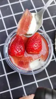 Make Strawberry yogurt step 13