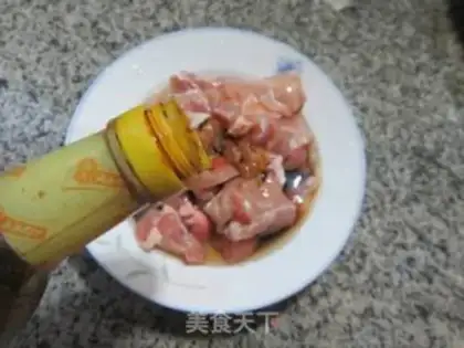 Make Celery celery, chicken and meat step 3