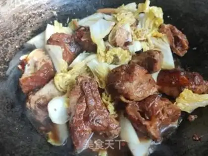 Make Cabbage broccoli step 4