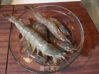Make Mustard shrimp balls step 0