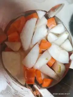 Make Carrot Sydney juice step 2