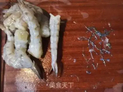 Make Mustard shrimp balls step 2