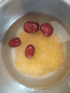 Make Red bean rice step 1