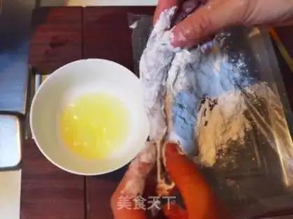 Make Mustard shrimp balls step 6