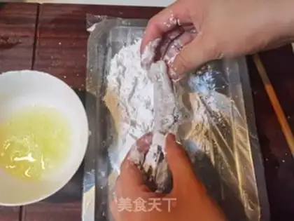 Make Mustard shrimp balls step 8