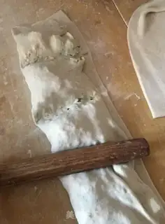 Make Tofu rolls step 6