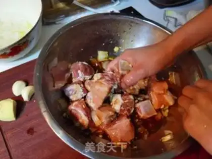 Make Garlic ribs step 5