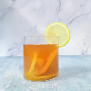 Make Hot orange lemon tea step 5