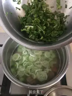 Make Celery meatball soup step 7