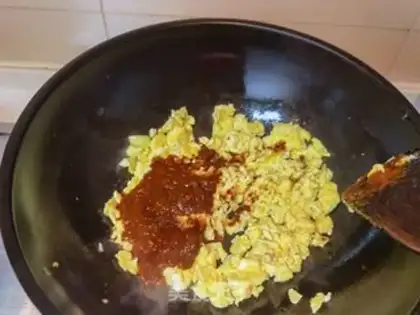 Make Egg sauce noodles step 8