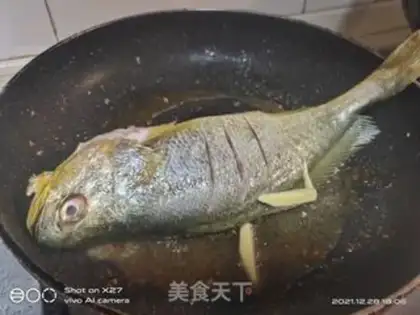 Make Red-burned yellowfish step 1