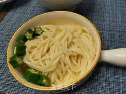 Make Egg sauce noodles step 12
