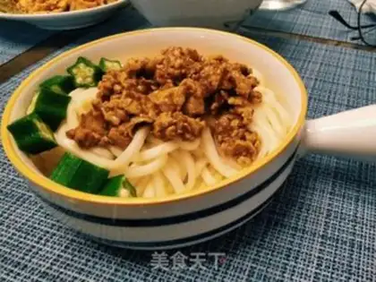 Make Egg sauce noodles step 14