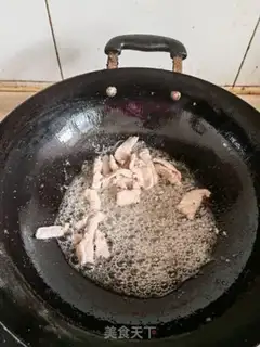 Make Blue cabbage and veal step 1