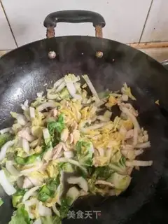 Make Blue cabbage and veal step 3