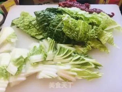 Make Oily cabbage step 0