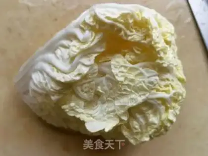 Make Red oil cabbage core step 0