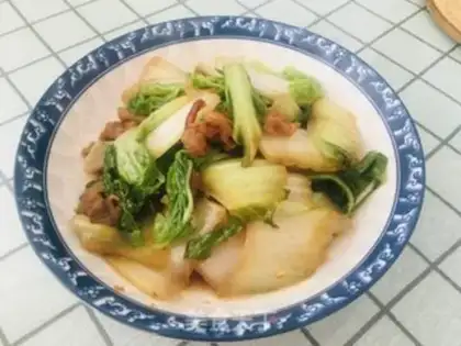 Make Oily cabbage step 8
