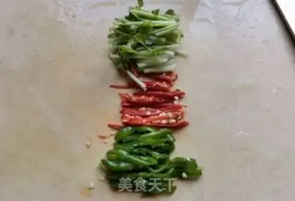 Make Red oil cabbage core step 3