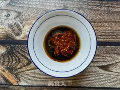 Make Red oil cabbage core step 5